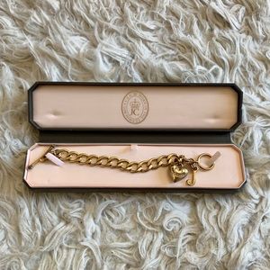 Juicy Couture Black Label starter charm bracelet